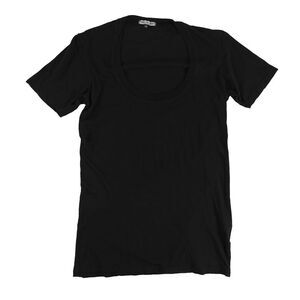 bizarre love triangle Womens Solid Basic T-Shirt, Black, NWT